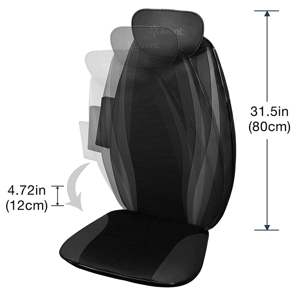 Rotai Beauty Rotai Shiatsu Back Massager Cushion - Black