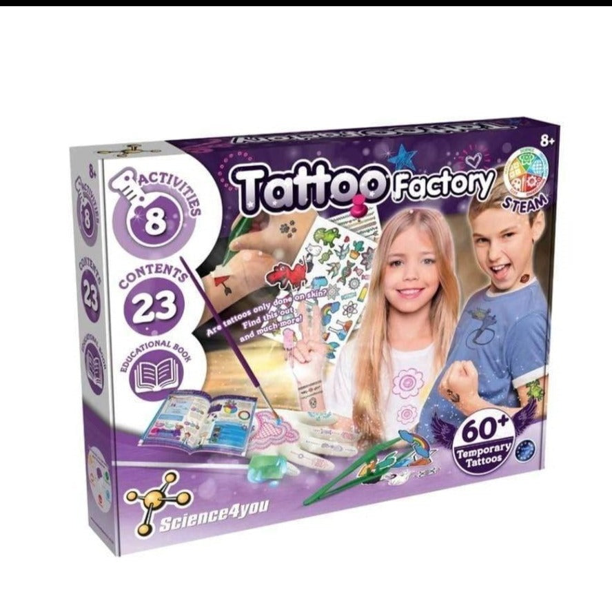 Science for you Toys Science For You-Tattoo Factory ( TV Ad )