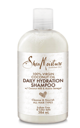 Shea Moisture 100% Virgin Coconut Oil Daily Hydration Shampoo 384ml