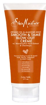 Shea Moisture Argan Oil and Almond Milk Blow Out Cream 177ml