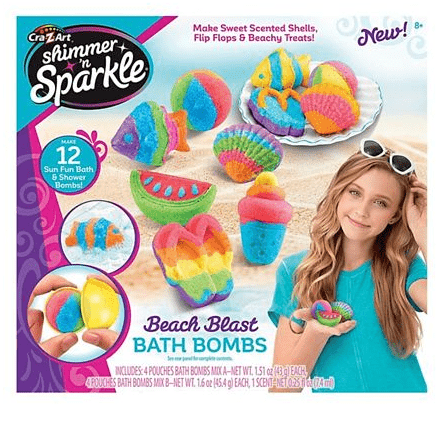 Shimmer N Sparkle Make Your Own Bath Bomb Beach Blast
