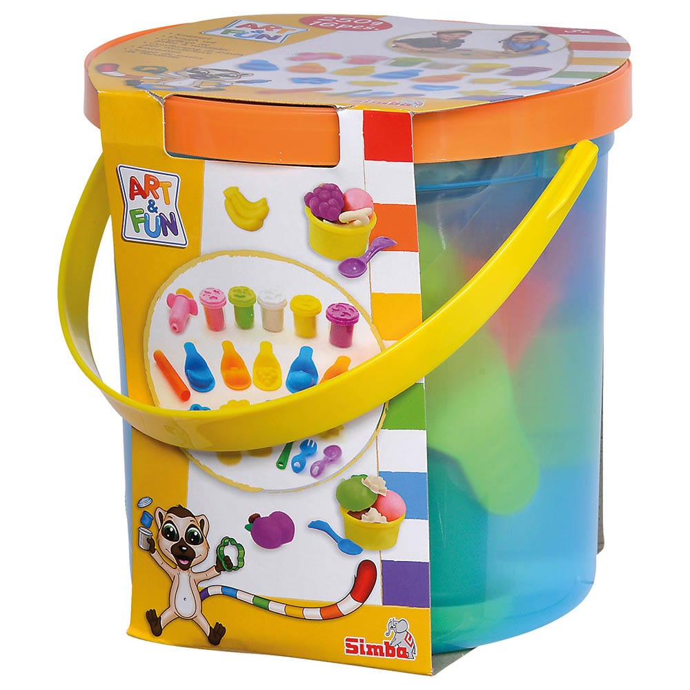 Simba Toys Simba - Art & Fun Dough Set Fruit Bucket