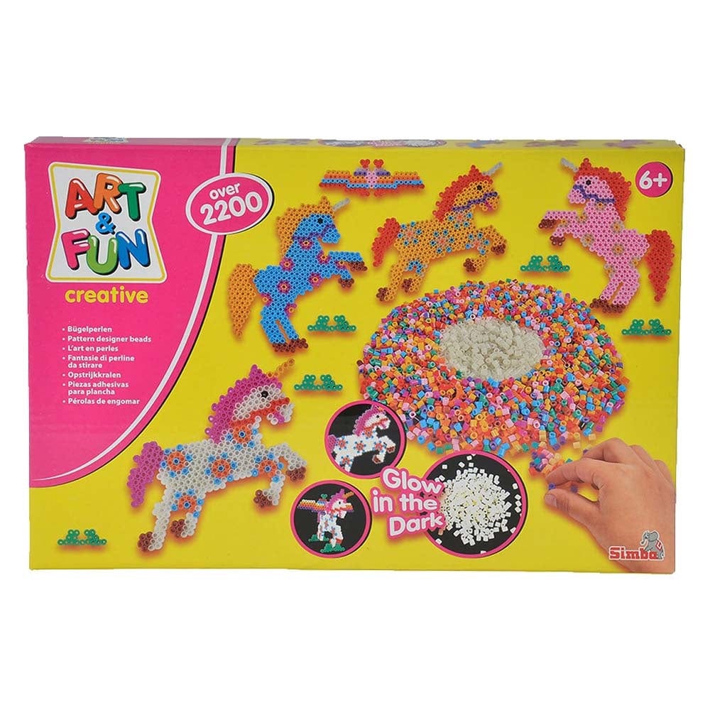 Simba Toys Simba - Art & Fun Ironing Beads Unicorn