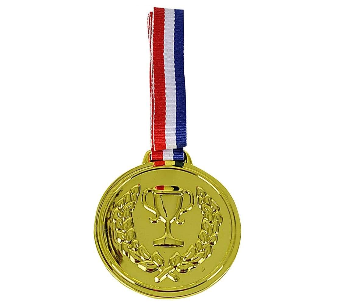 Simba Toys Simba - World Of Toys 3 Pcs Plastic Gold Medal