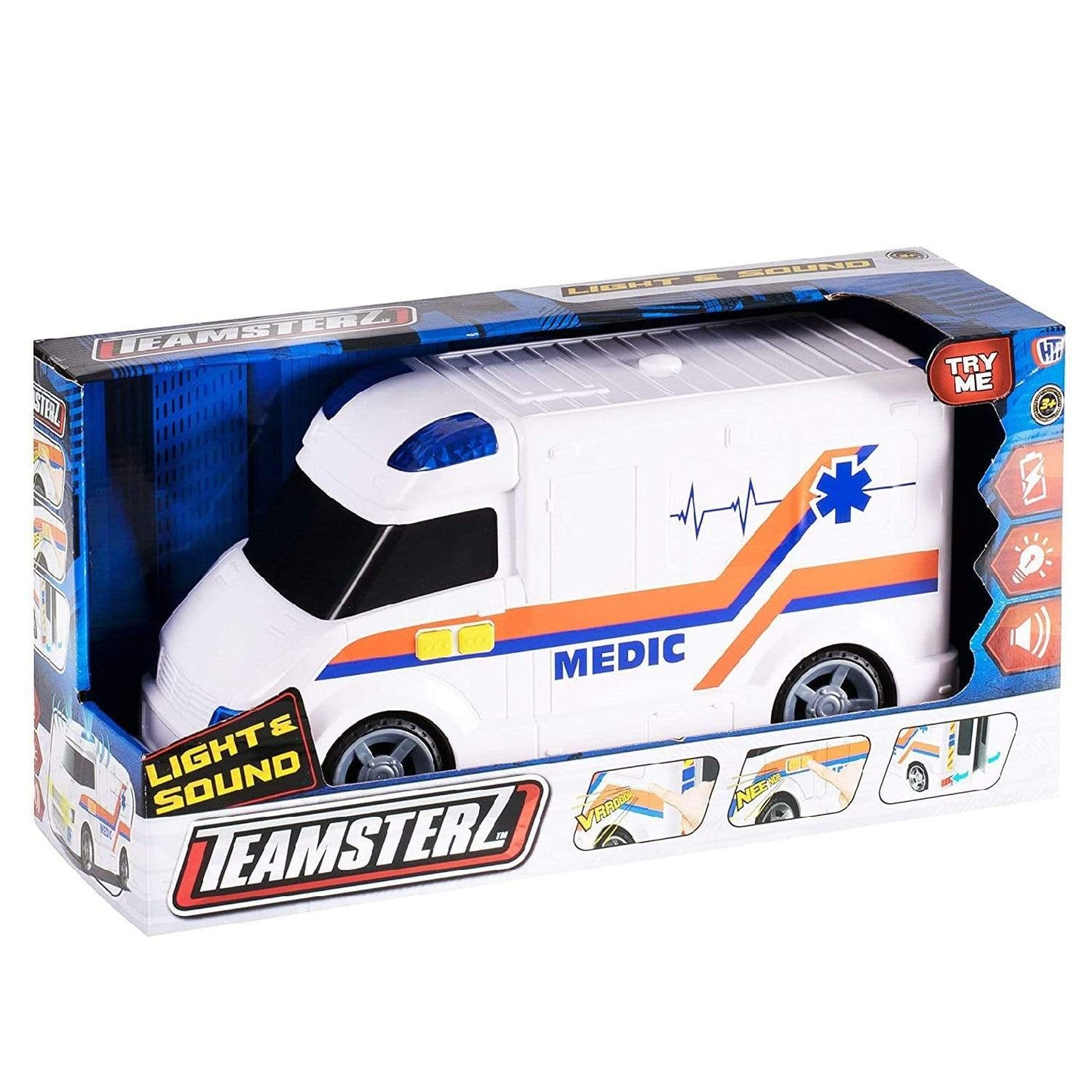 Teamsterz Toys Teamsterz Large L&S Ambulance INT