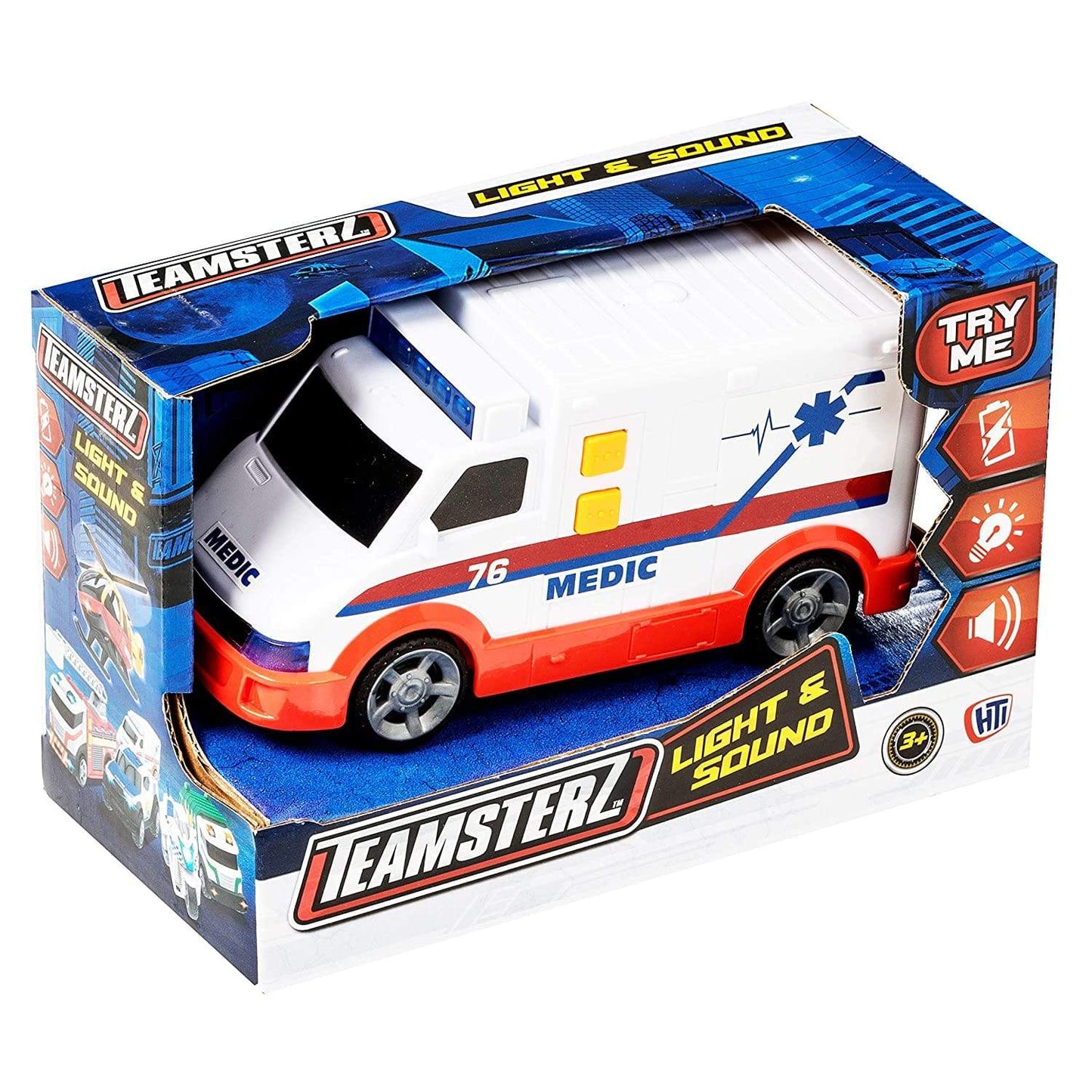Teamsterz Toys Teamsterz Small L&S Ambulance INT
