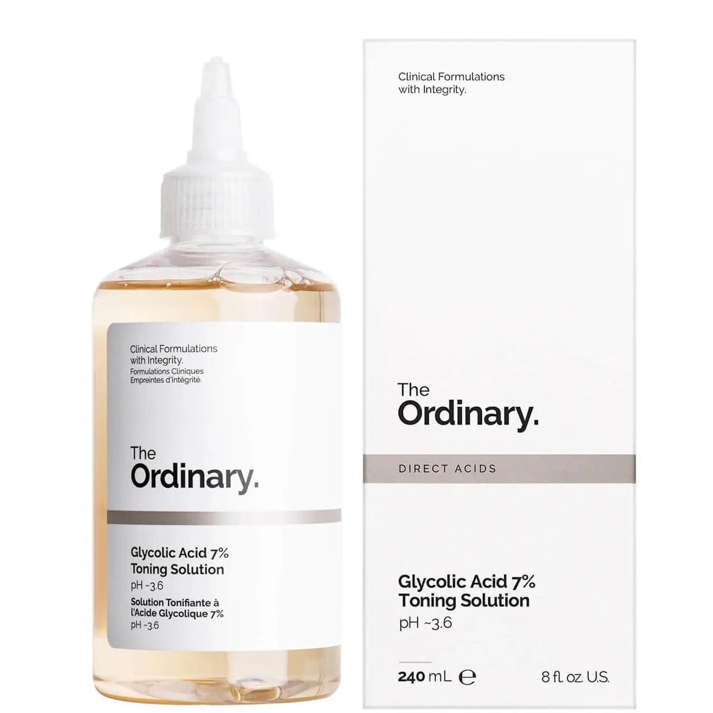 The Ordinary Beauty The Ordinary Glycolic Acid 7% Toning Solution 240ml