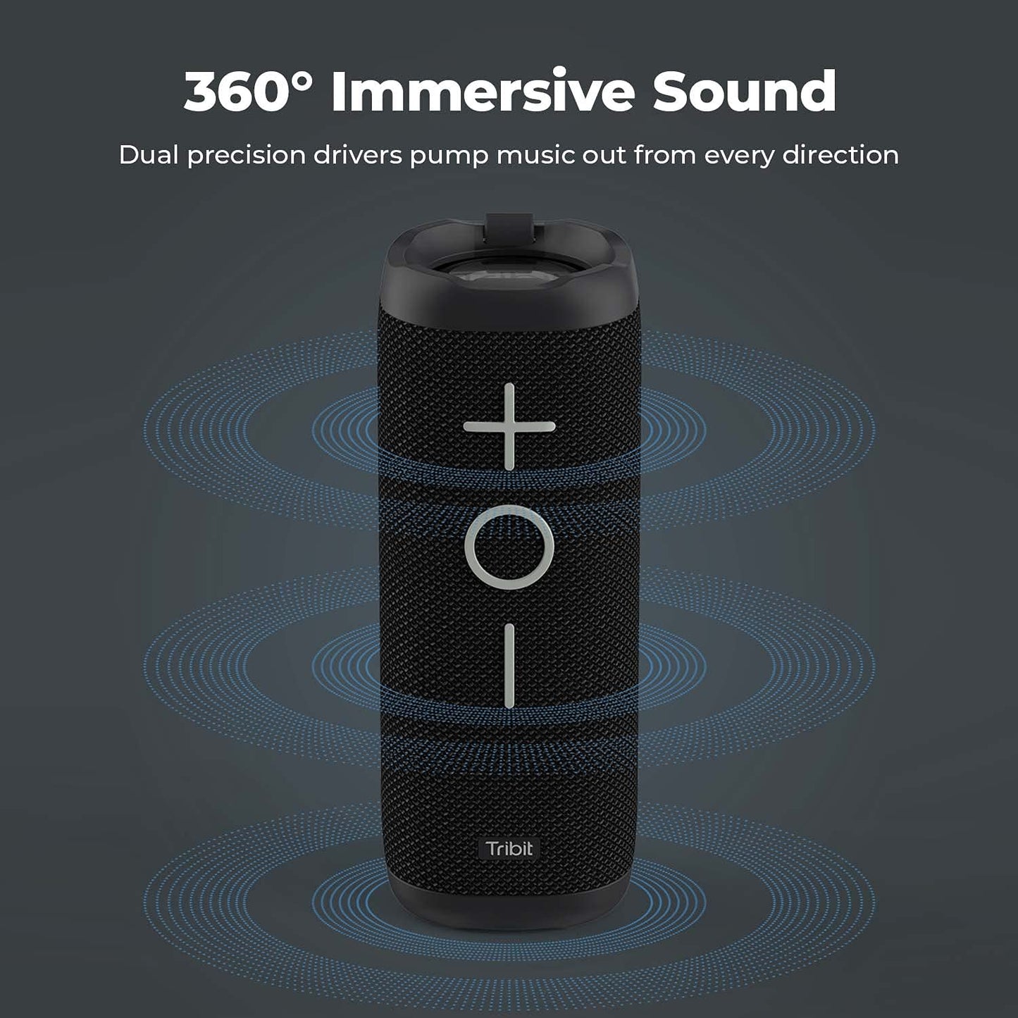 Tribit Electronics Tribit StormBox Wireless Speaker BTS30 - Black