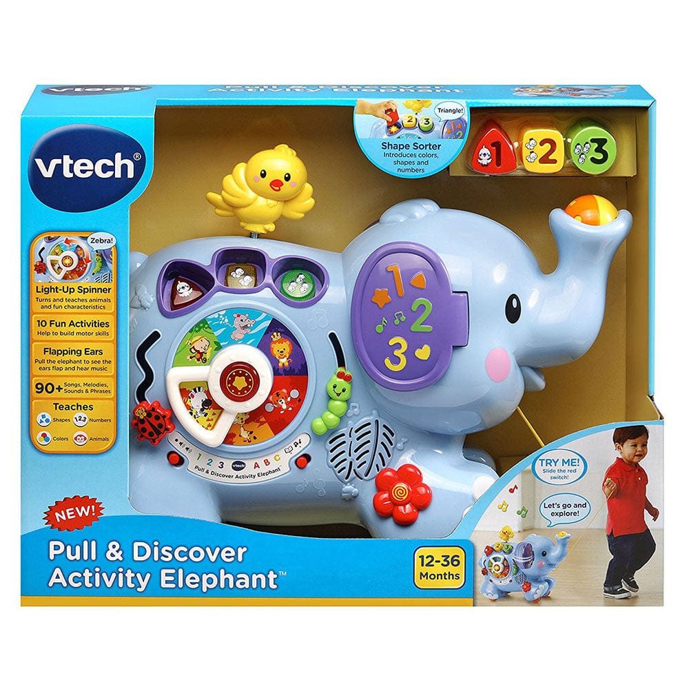 VTech Babies VTech Pull & Discover Activity Elephant