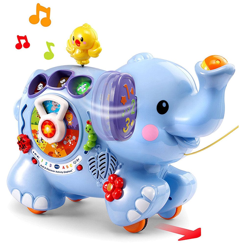 VTech 80-533222 Peluche éléphant pour Chat Bleu VTech 80-533222 Peluche éléphant pour Chat Bleu