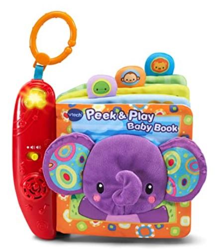 Vtech Toys Vtech peek & play baby book, purple