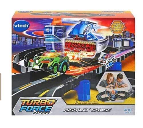 Vtech Turbo Force Racers Highway Chase Black - Main Image
