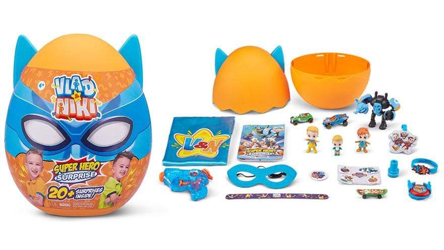 Zuru Toys Zuru Vlad & Niki Blue Superhero Surprise Egg