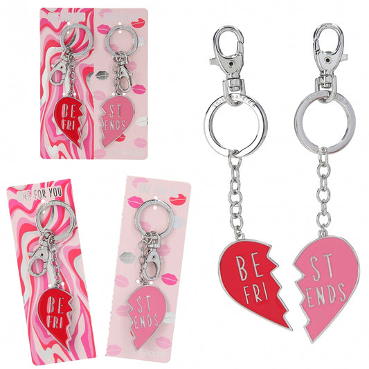 TOPModel - Keyring Set Heart BFF