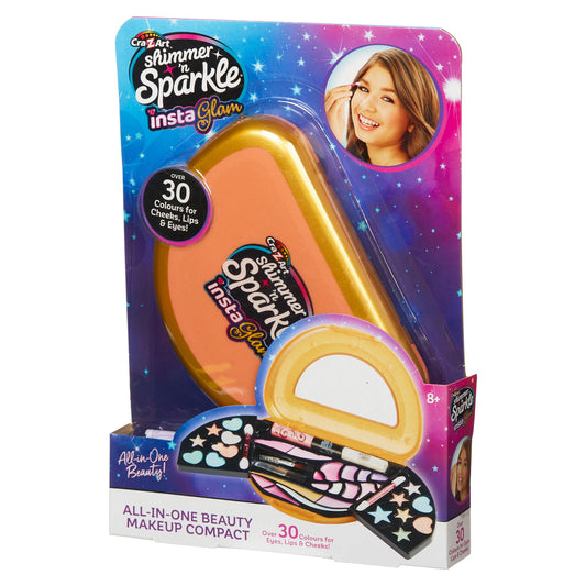 Shimmer N Sparkle - All-in-One Beauty Makeup Compact