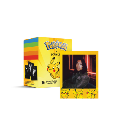 Polaroid Go Generation 3 Instant Camera - Pokemon Pikachu Edition + Pokemon Sheets Bundle