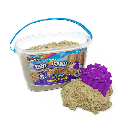 CraZSand - Cra-Z-Sand 2.5 lbs Sandy Beach