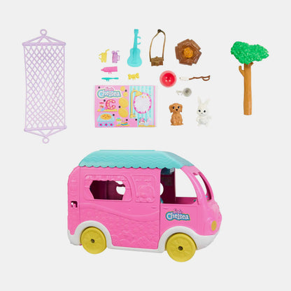 Barbie Club Chelsea Camper Refresh Playset