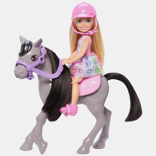 Barbie Club Chelsea & Pony Doll - Blonde
