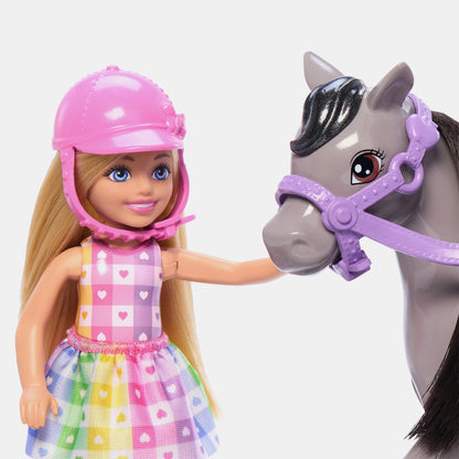 Barbie Club Chelsea & Pony Doll - Blonde