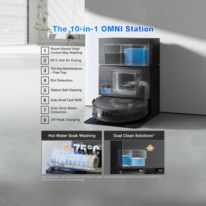 ECOVACS DEEBOT X11 PRO OMNI Robotic Vacuum & Mop