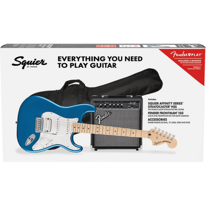 Fender 0372820602 Affinity Series Stratocaster HSS Pack - Lake Placid Blue