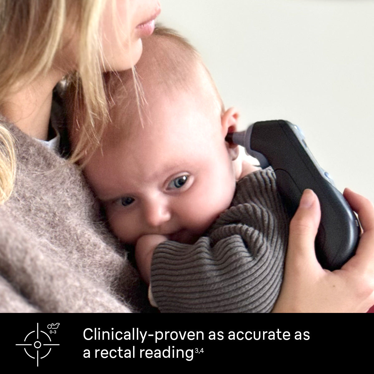 Braun ThermoScan 7 Digital Ear Thermometer - Black