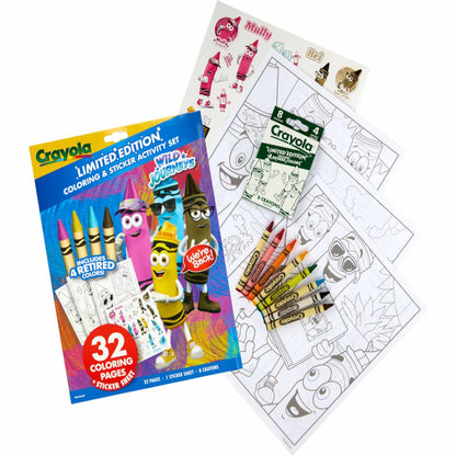 Crayola Wild Journeys Activity Set 32 Pages