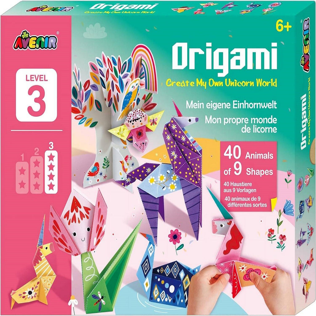 Avenir - Origami Create My Own Unicorn World