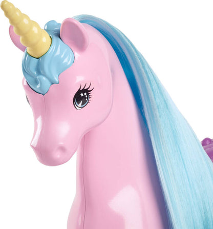 Barbie Fantasy Doll & Unicorn Toy Set