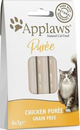 Applaws Natural Chicken Puree Cat Treats 8x7g