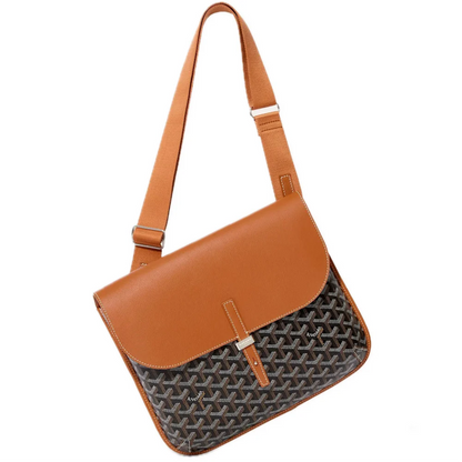 Goyard Coursier Messenger Bag - Black/Natural