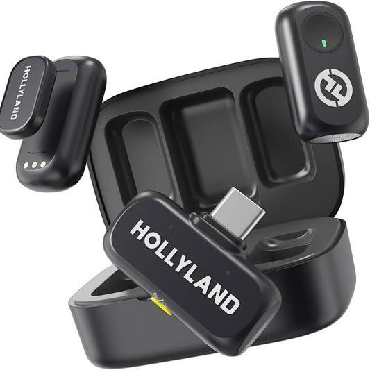 Hollyland Lark A1 Duo Mini Wireless Microphone Set with USB-C Connector