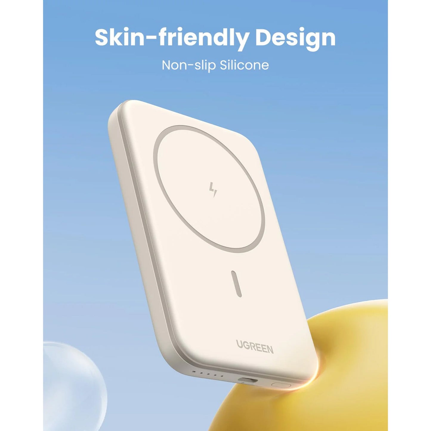 UGreen Magnetic Wireless Power Bank 15W, 5000mAh