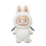 Pop Mart The Monsters Labubu Zimomo Angel In Clouds Figure With Tote Bag