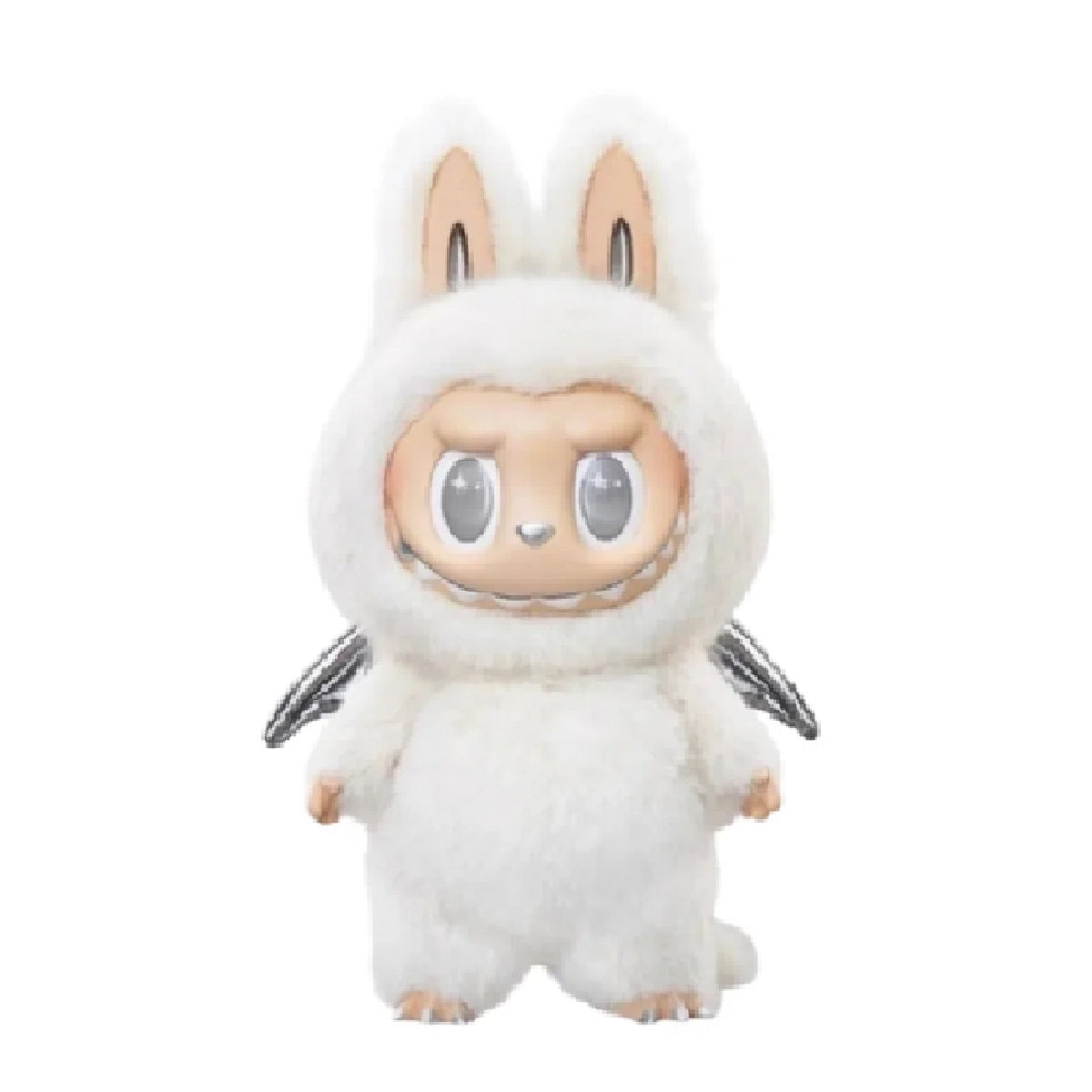 Pop Mart The Monsters Labubu Zimomo Angel In Clouds Figure With Tote Bag