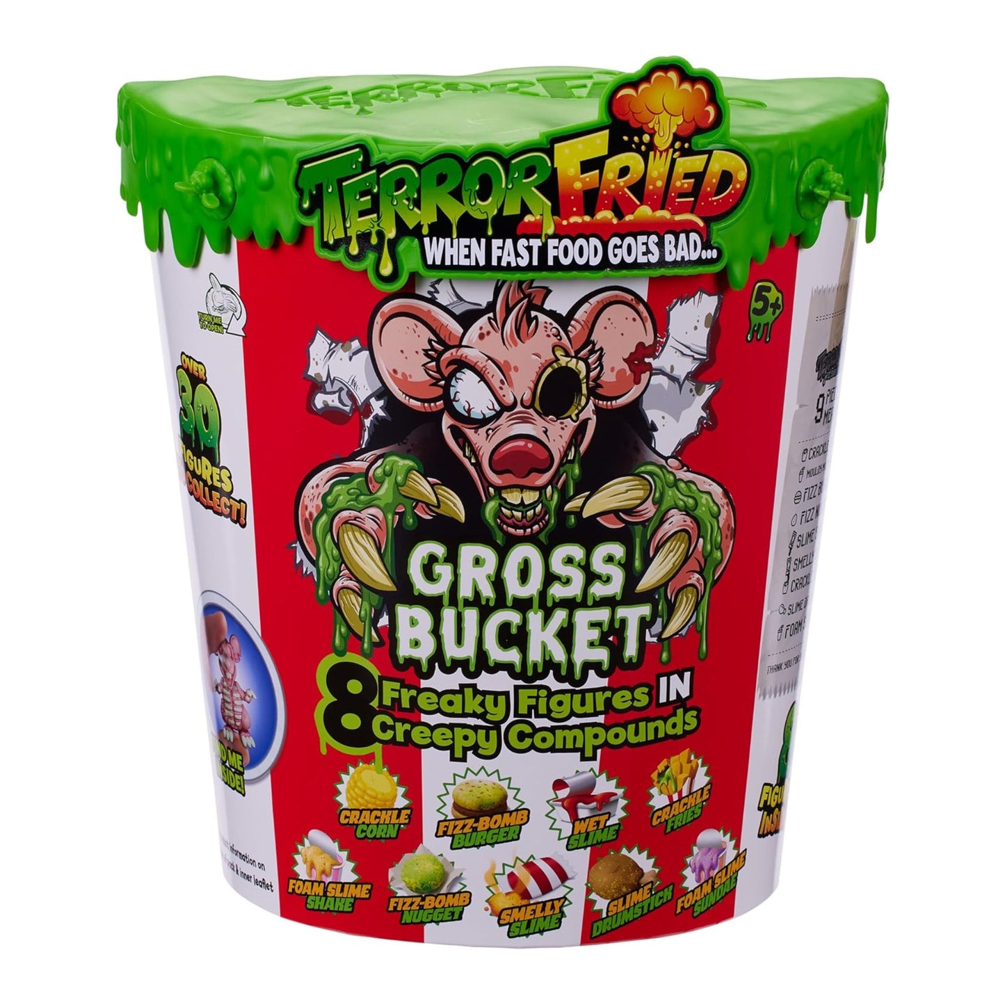 Terror Fried - Bucket Gross Collectables with Slime