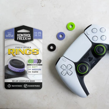 Kontrolfreek Precision Rings Mixed Pack (Purple, Green, &  Black)