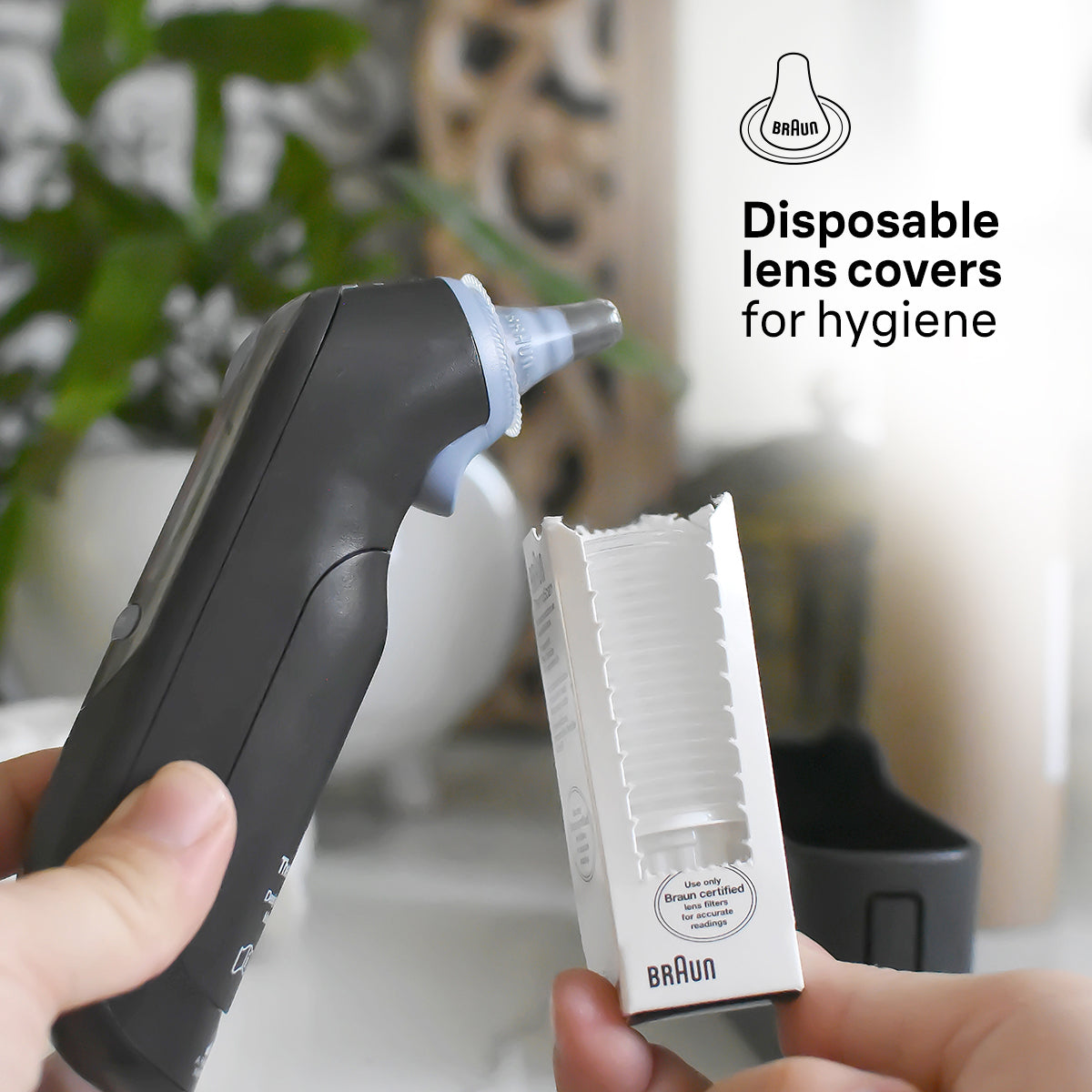 Braun ThermoScan 7 Digital Ear Thermometer - Black