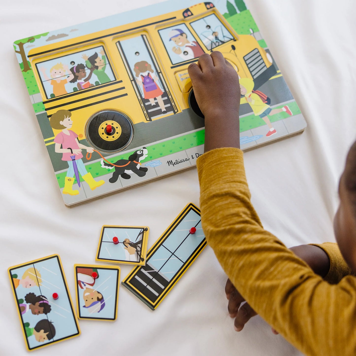 Melissa and Doug The Wheels on the Bus Sound Puzzle