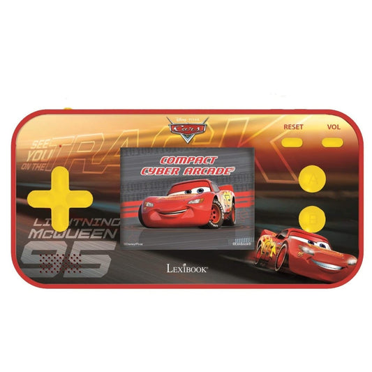 Lexibook - Cars Handheld Console Compact Cyber Arcade 2.5'' 150 Games