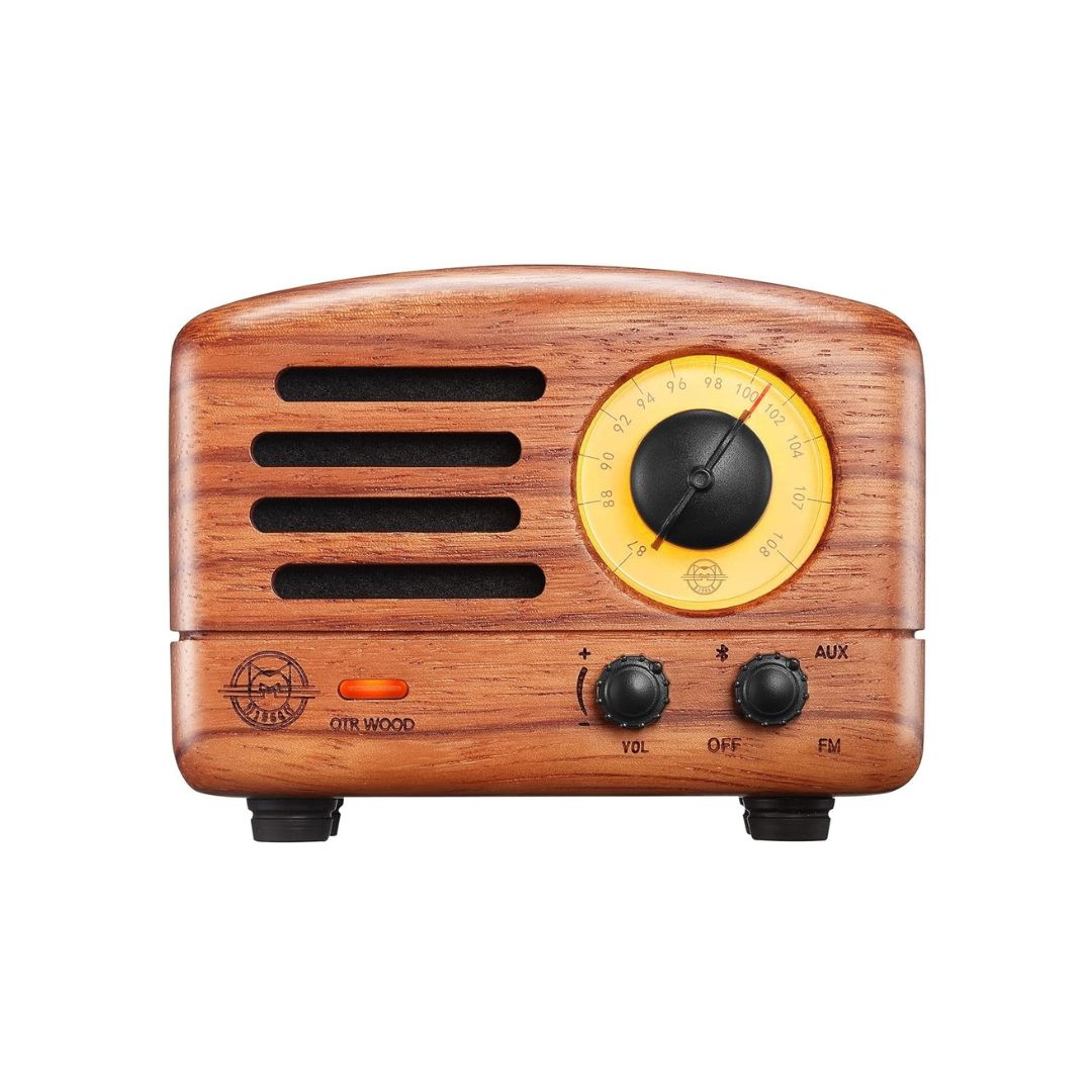 Muzen OTR Wood Wireless Portable FM-BT Speaker – (Rosewood)