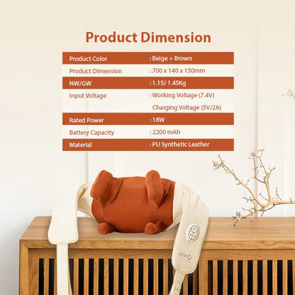 Zero Euphoria Minimalist Shoulder Massager