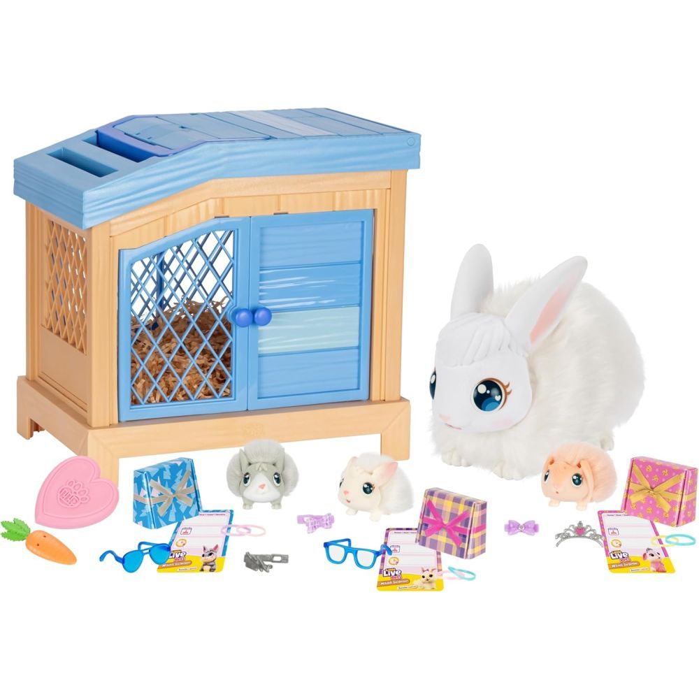 Little Live Pets - Mama Surprise Bunny Playset