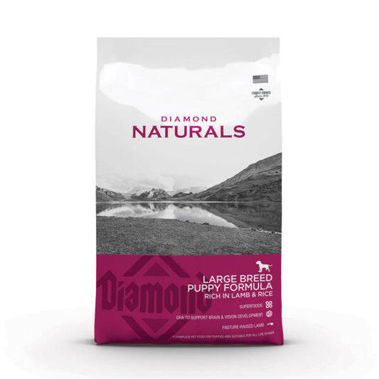 Diamond Naturals Large Breed Puppy Lamb & Rice Formula 15Kg / 33LB