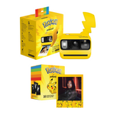 Polaroid Go Generation 3 Instant Camera - Pokemon Pikachu Edition + Pokemon Sheets Bundle