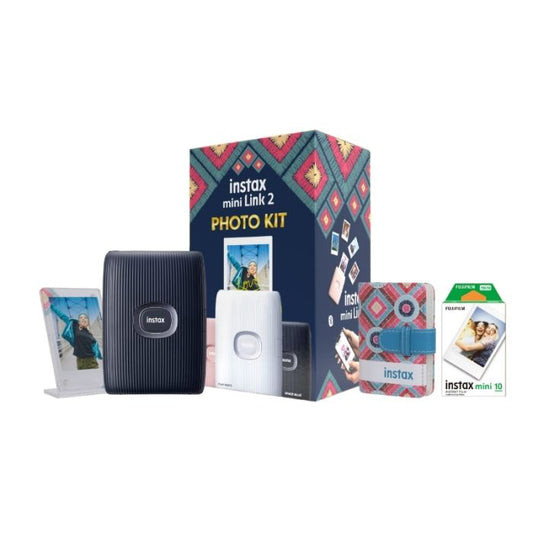 Fujifilm Instax Mini Link 2 Printer Denim Gift Box