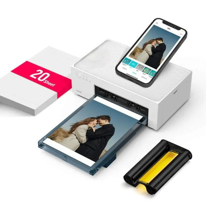 Liene Amber 4x6 Inch Photo Printer with 20 sheets