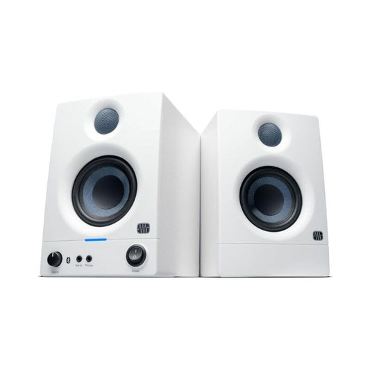 Presonus Eris E3.5BT Gen 2 - 3.5-Inch Powered Desktop Speakers - White (Pair)