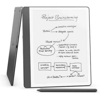 Amazon Kindle Scribe 2024 10.2-Inch 64 GB E-Reader With Premium Pen - Tungsten Grey